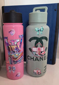 Louis Vuitton & Chanel-Inspired 32oz UV DTF Cup